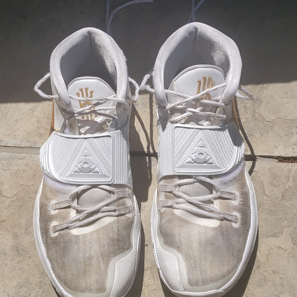 Kyrie 6 white white gold ct1019-991